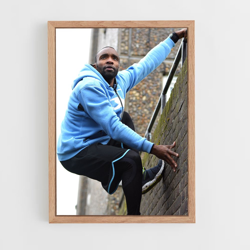 Poster Sebastien foucan – affiche Parkour et freerun (vue 4)